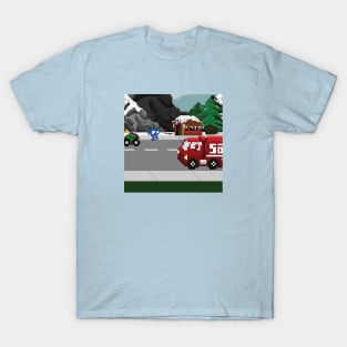 Horace goes Skiing ( Crossing the Road) T-Shirt